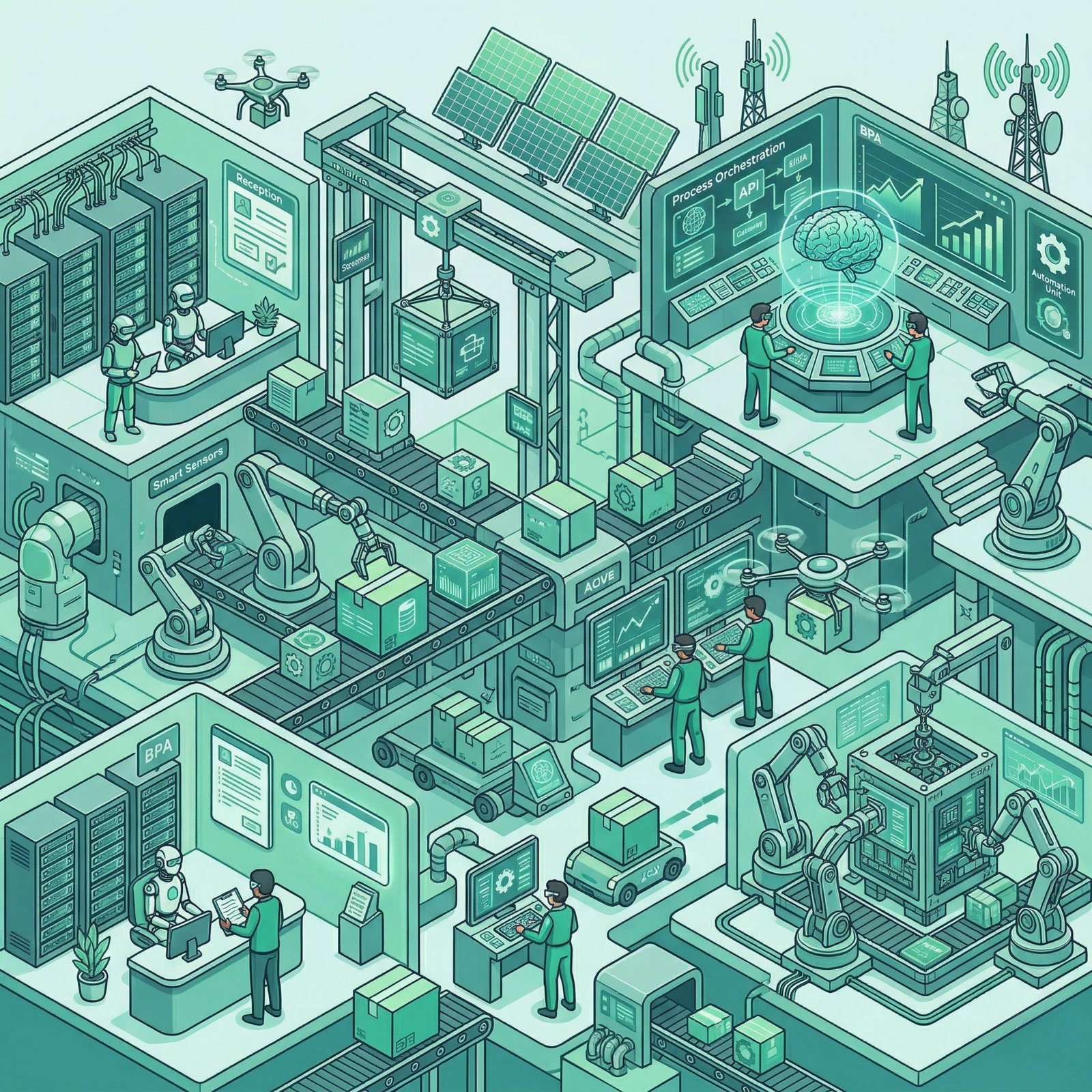 Business Process Automation illustration